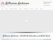 Tablet Screenshot of birthclasseswestchester.com